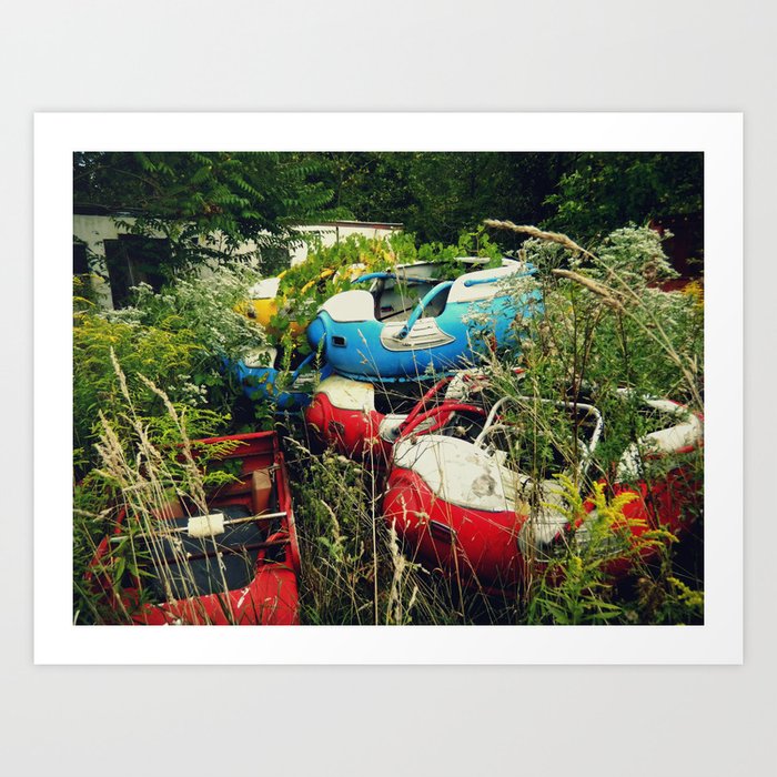 The Abandoned Enchanted Forest Playland Art Print