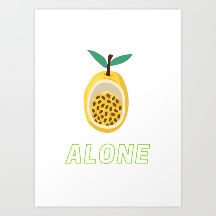 alone Art Print