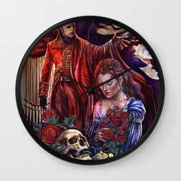 The Phantom Wall Clock | Oil, Digital, People, Phantom, Pastel, Graphite, Pop Art, Acrylic, Colored Pencil, Illustration 