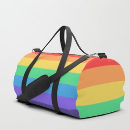 Pride Rainbow Flag Duffle Bag