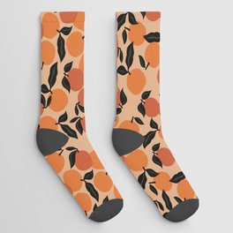 Seamless Citrus Pattern / Oranges Socks