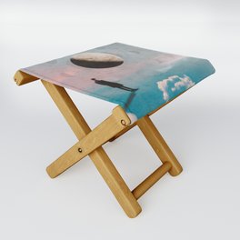Above the clouds Folding Stool