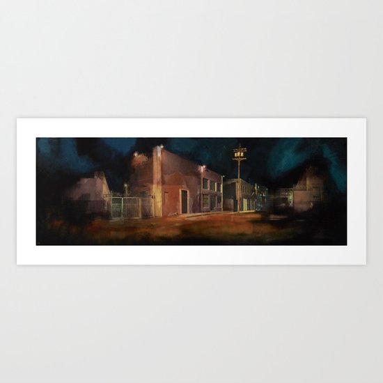 Silence Art Print