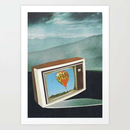 t.v Art Print