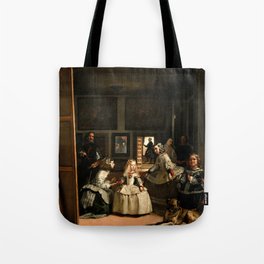 Las Meninas, The Family of Philip IV, 1656 by Diego Velazquez Tote Bag