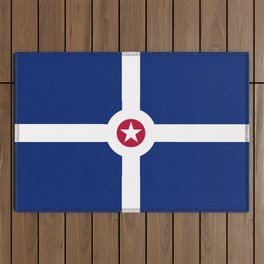 flag of Indianapolis Outdoor Rug