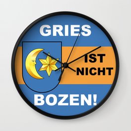 Gries Ist Nicht Bozen/Official - Gries ist nicht Bozen Wall Clock