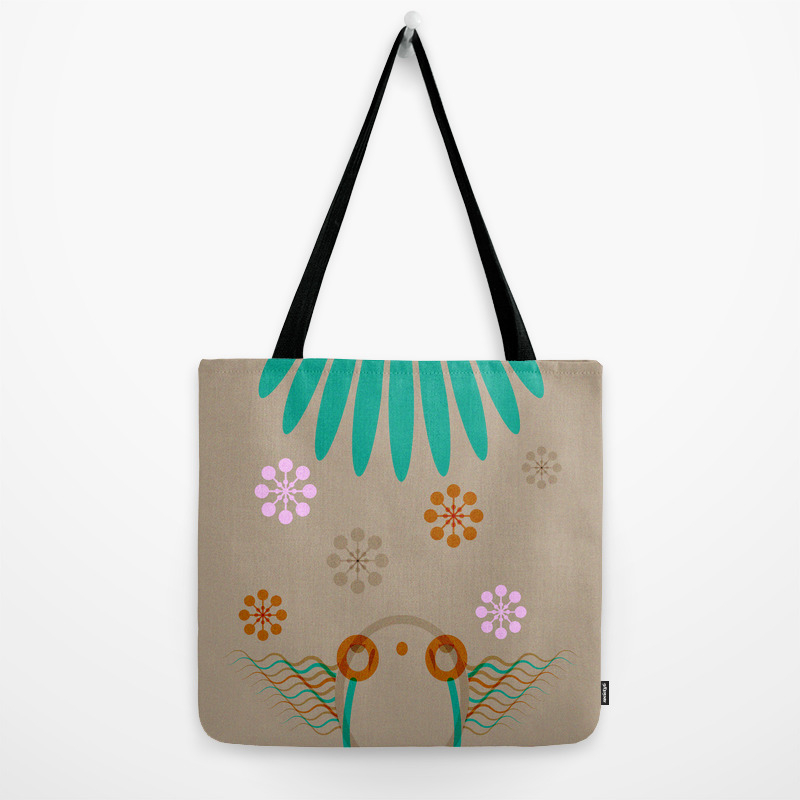 Bugi Tote Bag By Drakoshka Society6