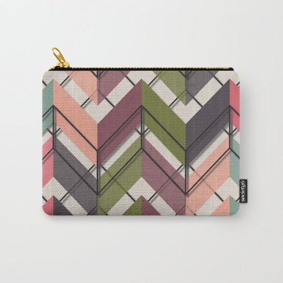 Fill & Stroke V Carry-All Pouch