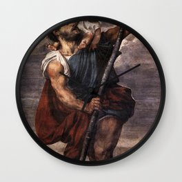 Titian - Saint Christopher Wall Clock