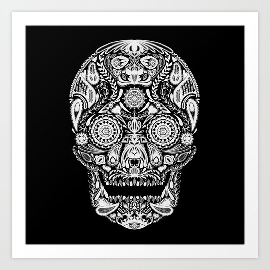 Mexican Halloween Art Print