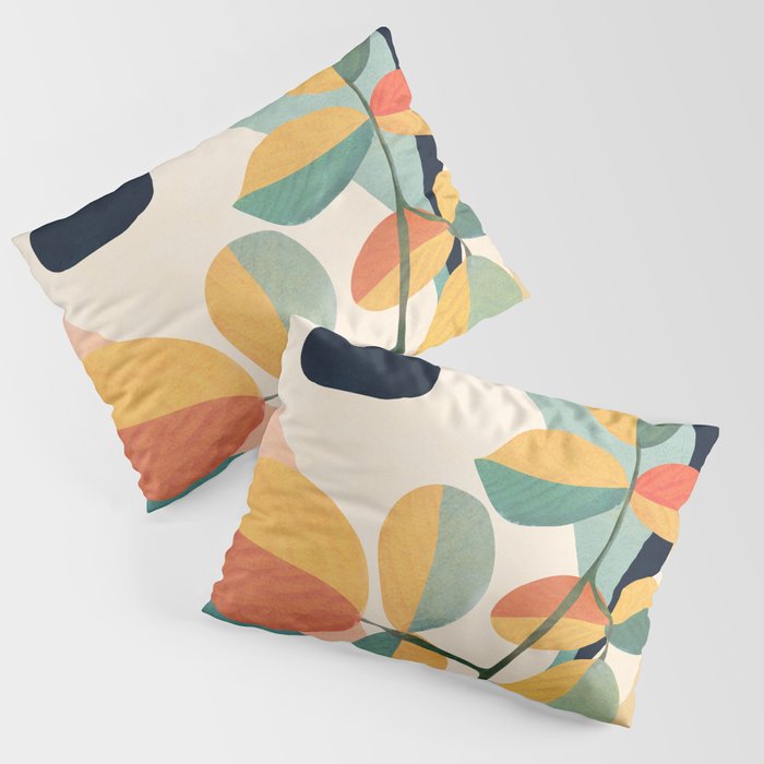 Colorful Branching Out 26 Pillow Sham