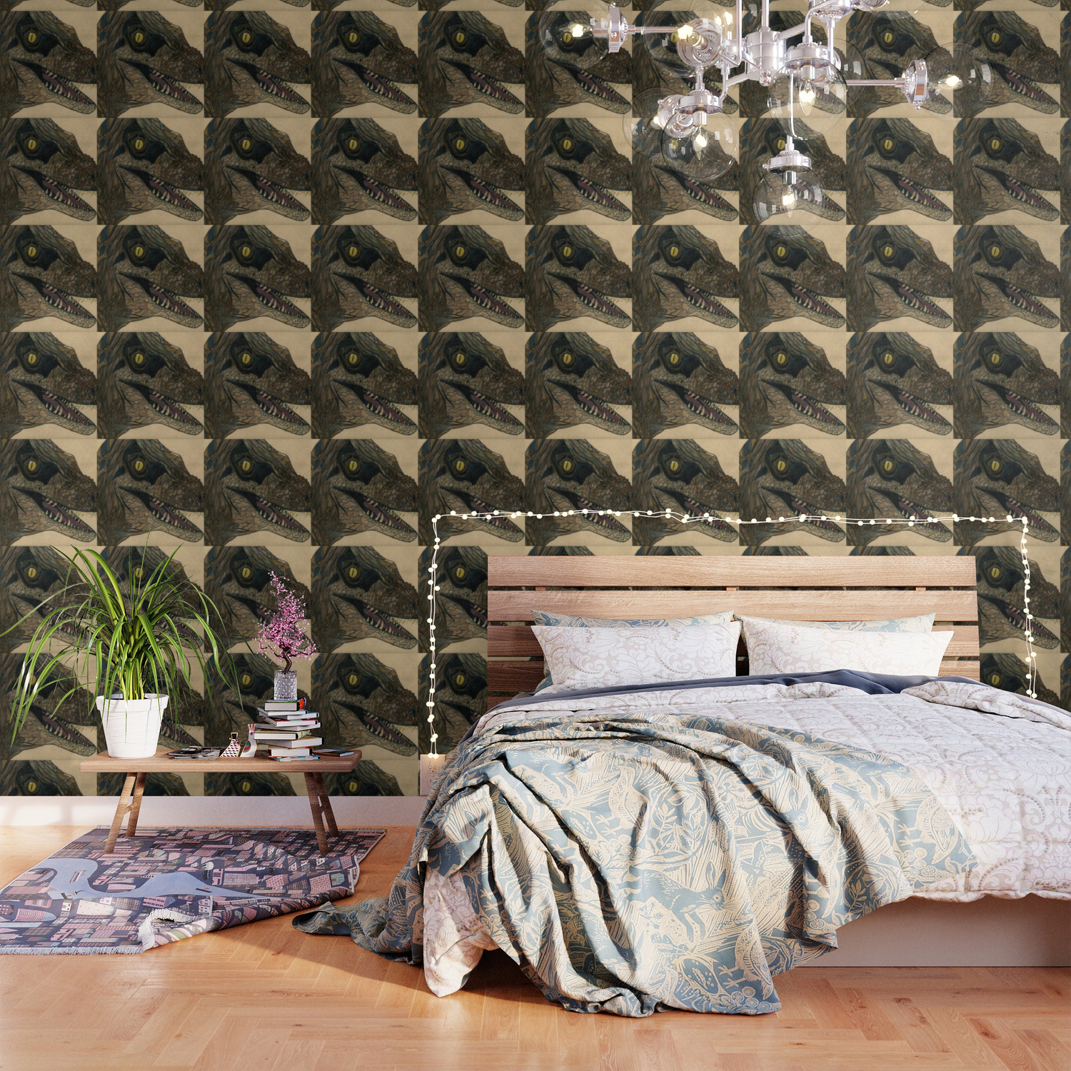 Velociraptor Wallpaper By Jordenestes20 Society6