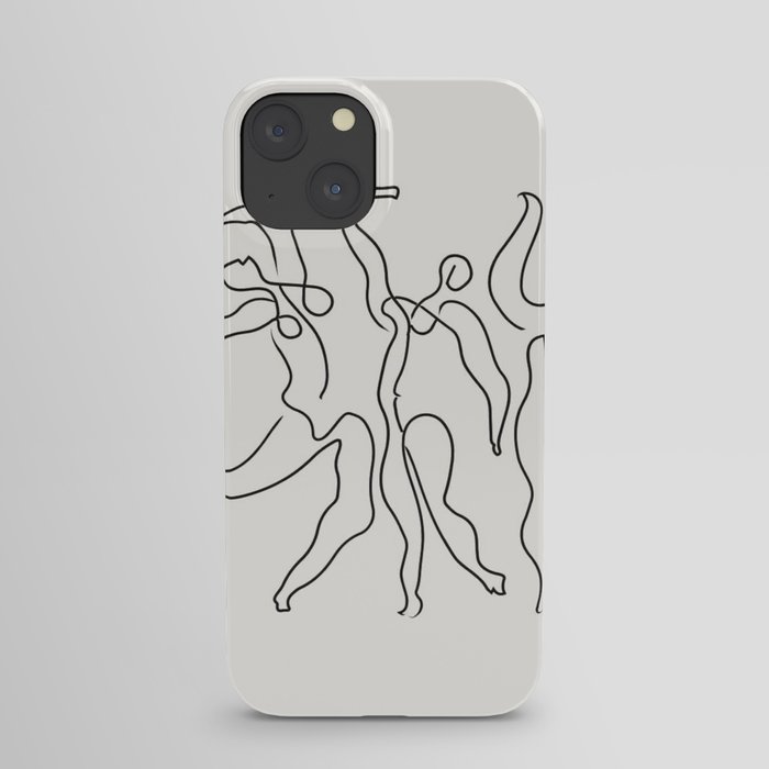 Three Dancers by Pablo Picasso iPhone Case