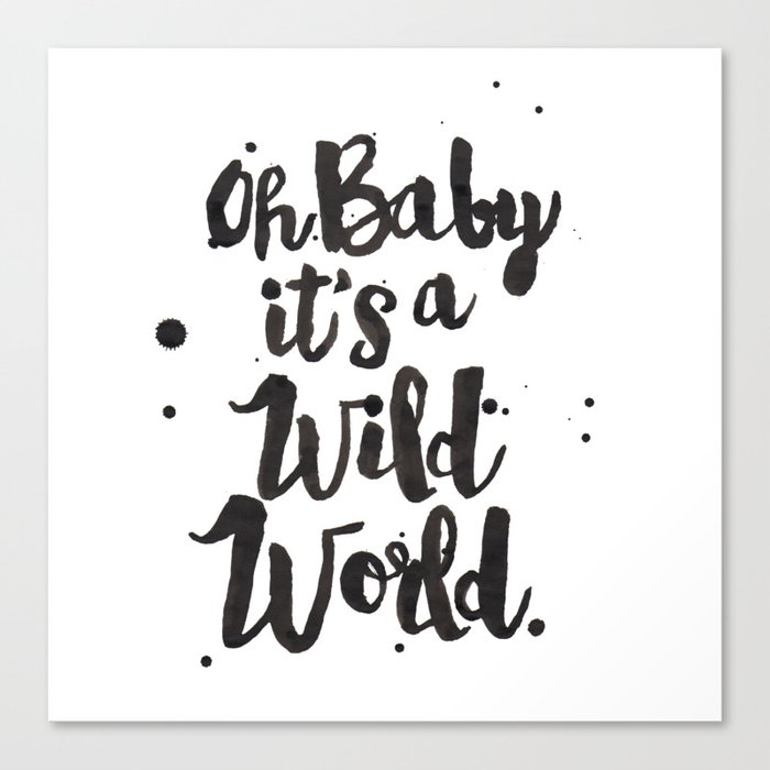 Oh Baby Canvas Print