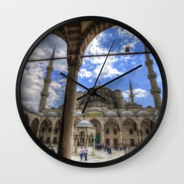 The Blue Mosque Istanbul Wall Clock | Mosque, Istanbulmosques, Sultanahmedmosqueistanbul, Istanbul, Photo, Nosquearchitecture, Bluemosqueturkey, Istanbulbluemosque, Bluemosqueistanbul, Sultanahmedmosque 