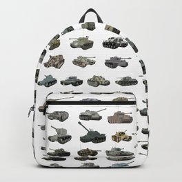 Various WW2 Tanks Backpack