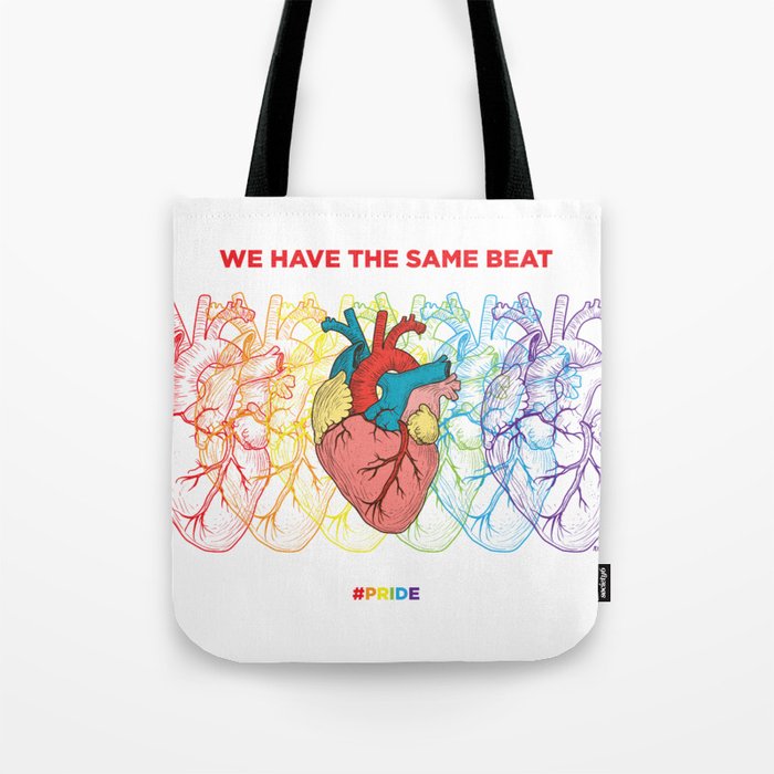 We have the same beat - PRIDE Tote Bag