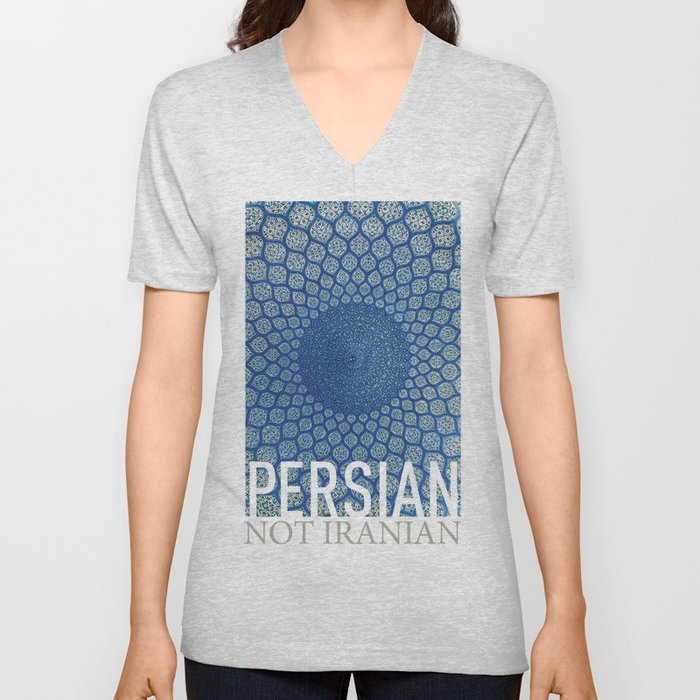 Persian Pride V Neck T Shirt