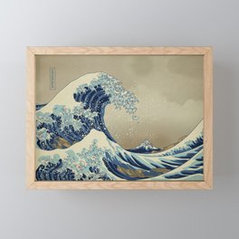 The Great Wave off 2049 Framed Mini Art Print