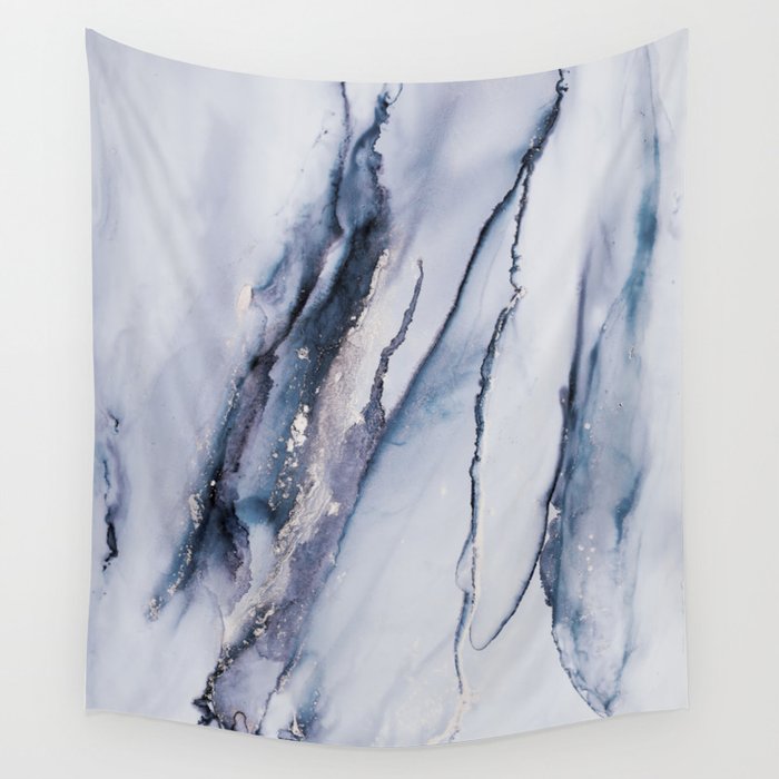 Alcohol Ink Liquid Marble Elegant Indie Art Home Decor Trend Wall