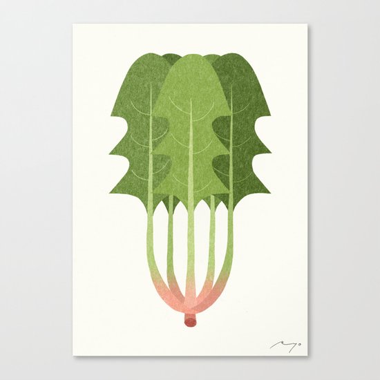 Spinach Canvas Print