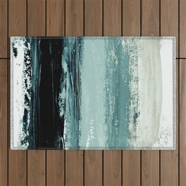 abstract minimalist landscape 4 Outdoor Rug