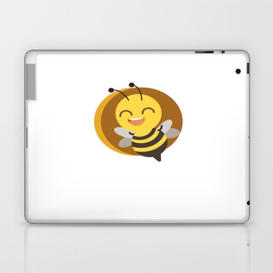 Save The Bees Save The World Laptop & iPad Skin