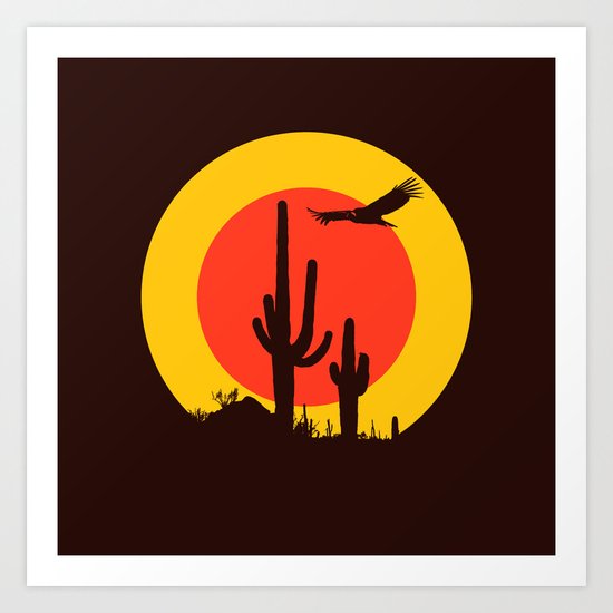 vulture song Art Print