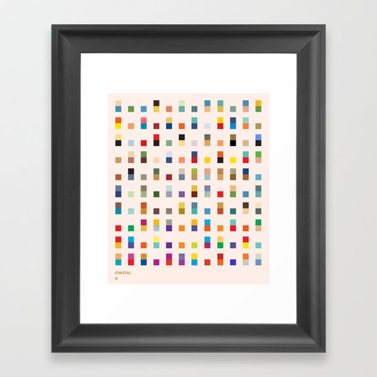 COASTAL 2 — Matthew Korbel-Bowers Framed Art Print