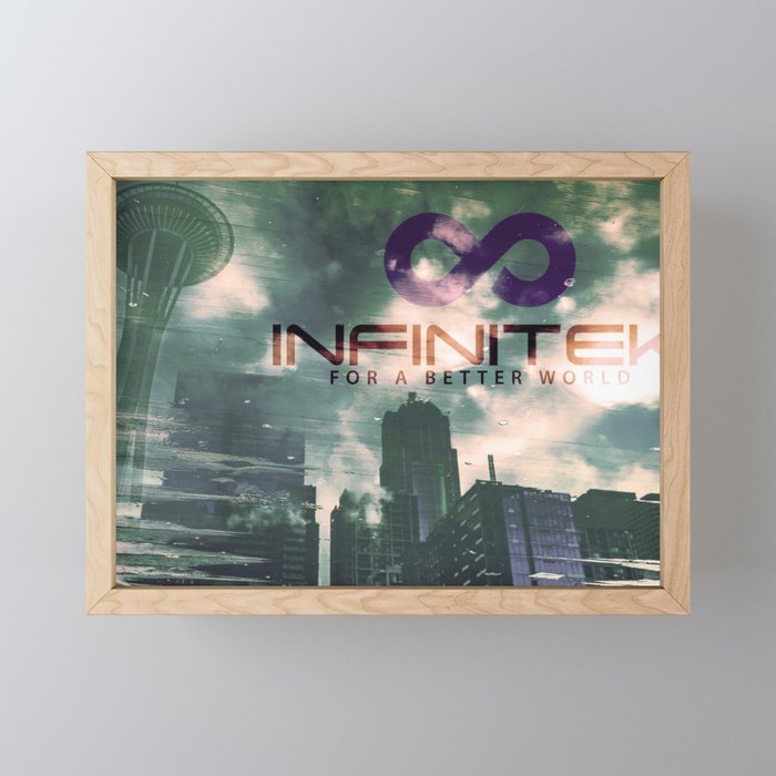Infinitek Seattle Framed Mini Art Print