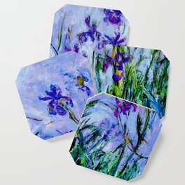 Monet "Lilac Irises" Coaster