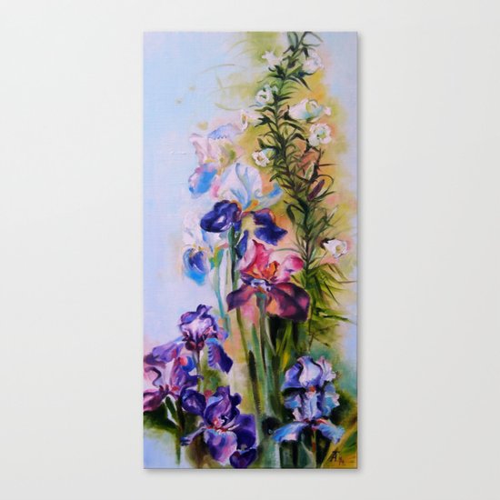 Irises Canvas Print