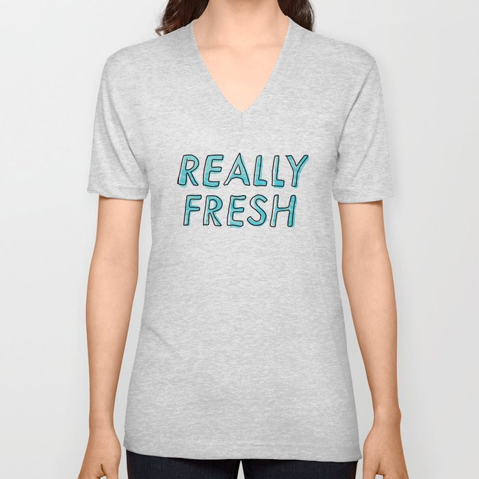 really fresh  V Neck T Shirt