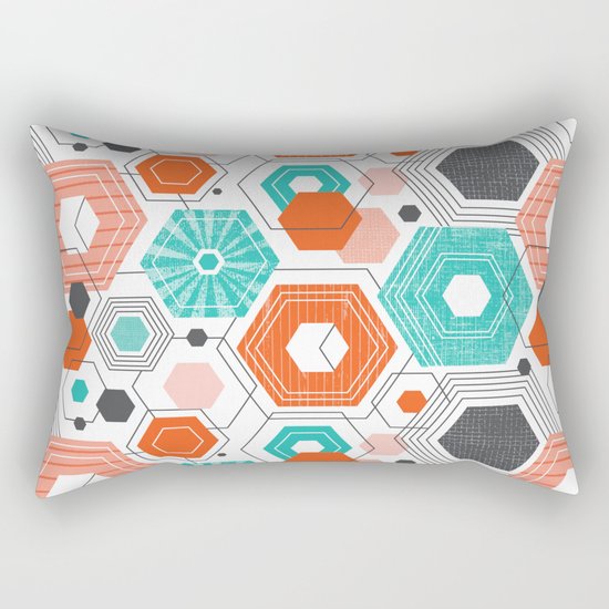 Too Hip To Be Square Rectangular Pillow