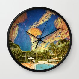 You can stand under my umbrella Wall Clock