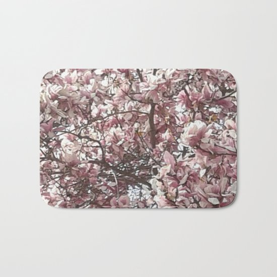 Magnolia Blossoms Bath Mat