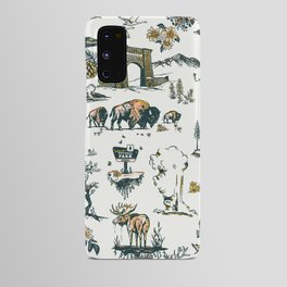 Yellowstone National Park Travel Pattern Design Android Case