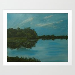 Lakeside Art Print