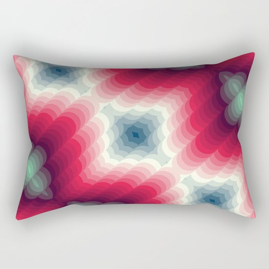Optical Effect Rectangular Pillow
