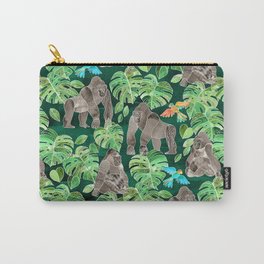 Gorillas in the Emerald Forest Carry-All Pouch