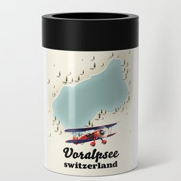 Voralpsee Switzerland lake map Can Cooler