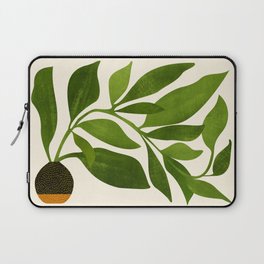 The Wanderer - House Plant Illustration Laptop Sleeve