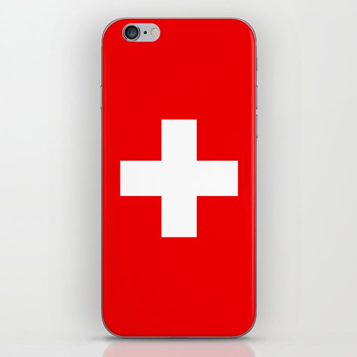 Swiss Flag of Switzerland iPhone Skin