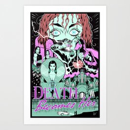 Death Becomes Her Art Print