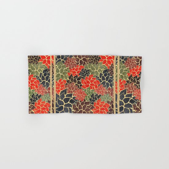 Floral Abstract 17 Hand & Bath Towel