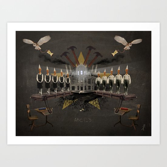 We Don't Need No! Art Print