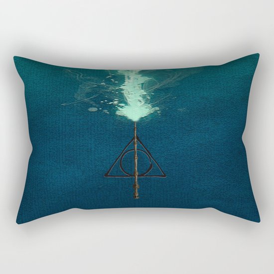 Harry Potter Deathly Hollows Expecto Patronum Rectangular Pillow