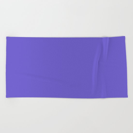 color slate blue Beach Towel