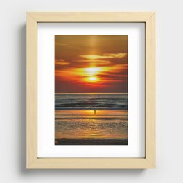 Alone with the Sun Recessed Framed Print